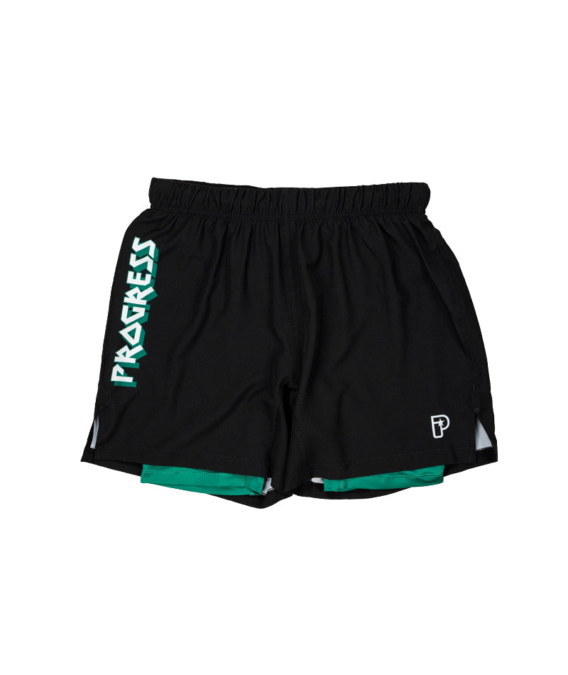 Bengal Hybrid Shorts - Green