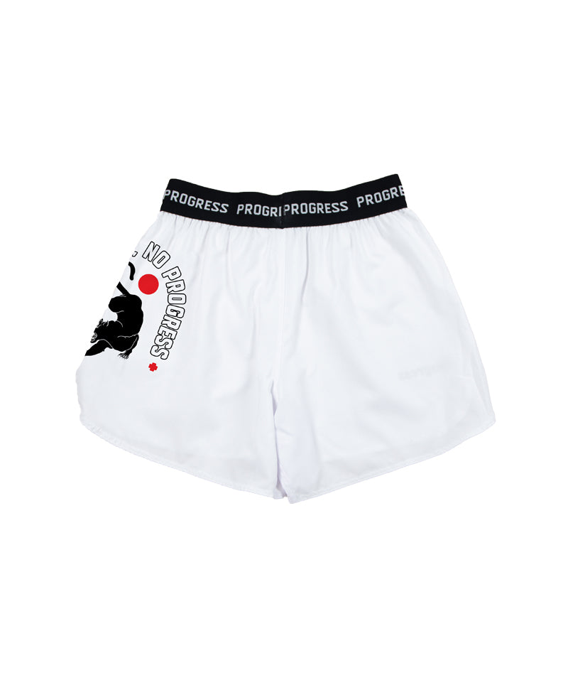 Panther Board Shorts - White