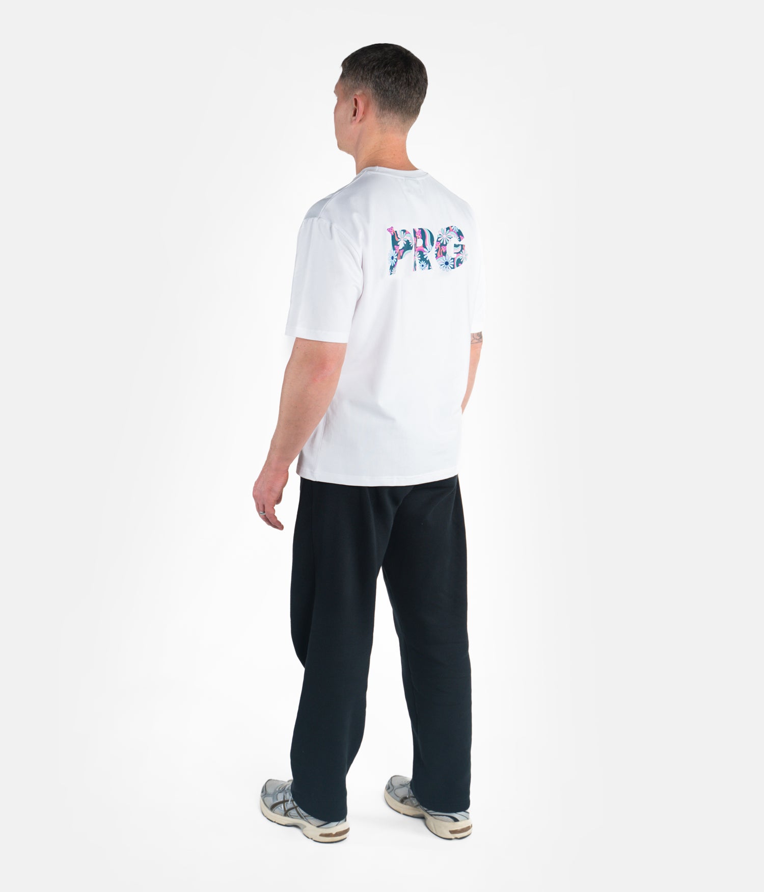 PRG Psychedelic Oversized Tee - White