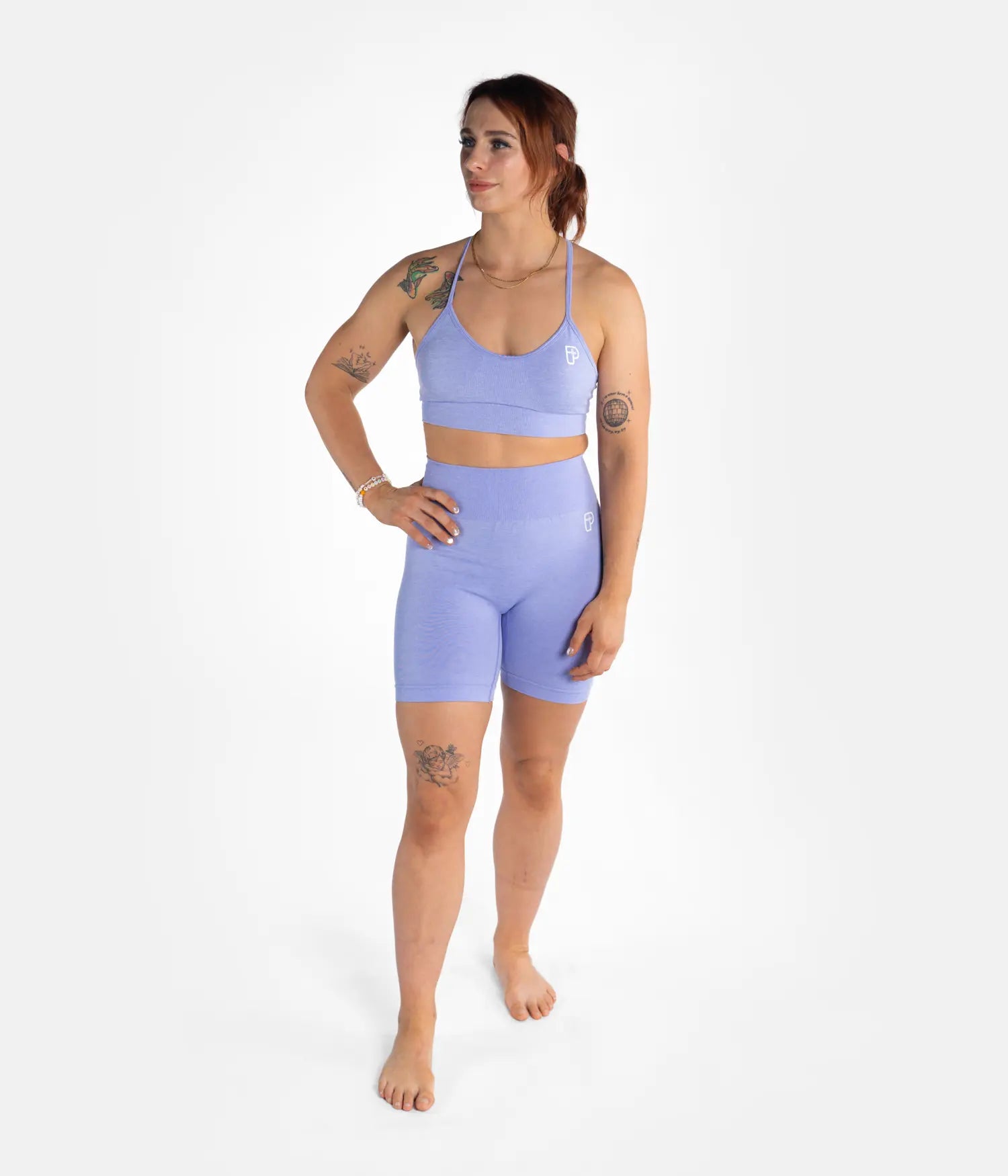 Eira Women's Seamless Sports Bra - Lilac