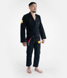 Featherlight Lightweight Competition Kimono tag containing the brand name and size