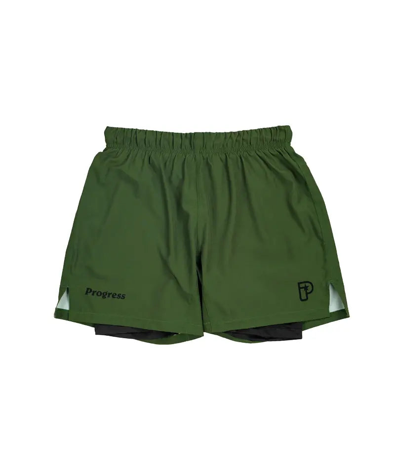 Academy + Hybrid Shorts - Khaki
