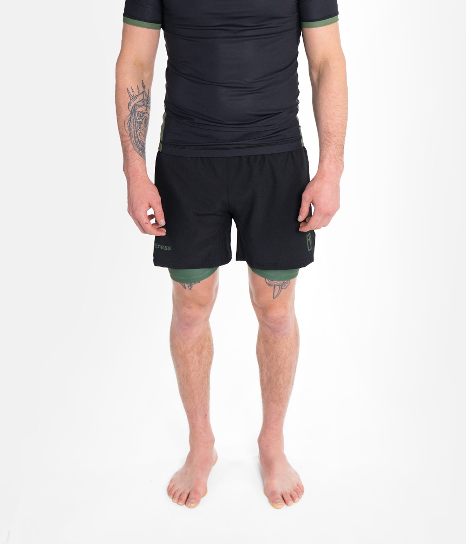 Academy + Hybrid Shorts - Black