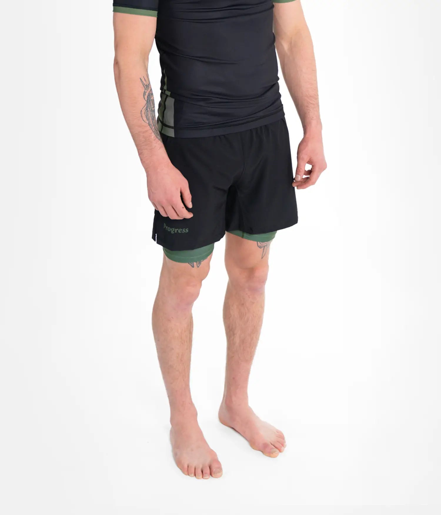 Academy + Hybrid Shorts - Black