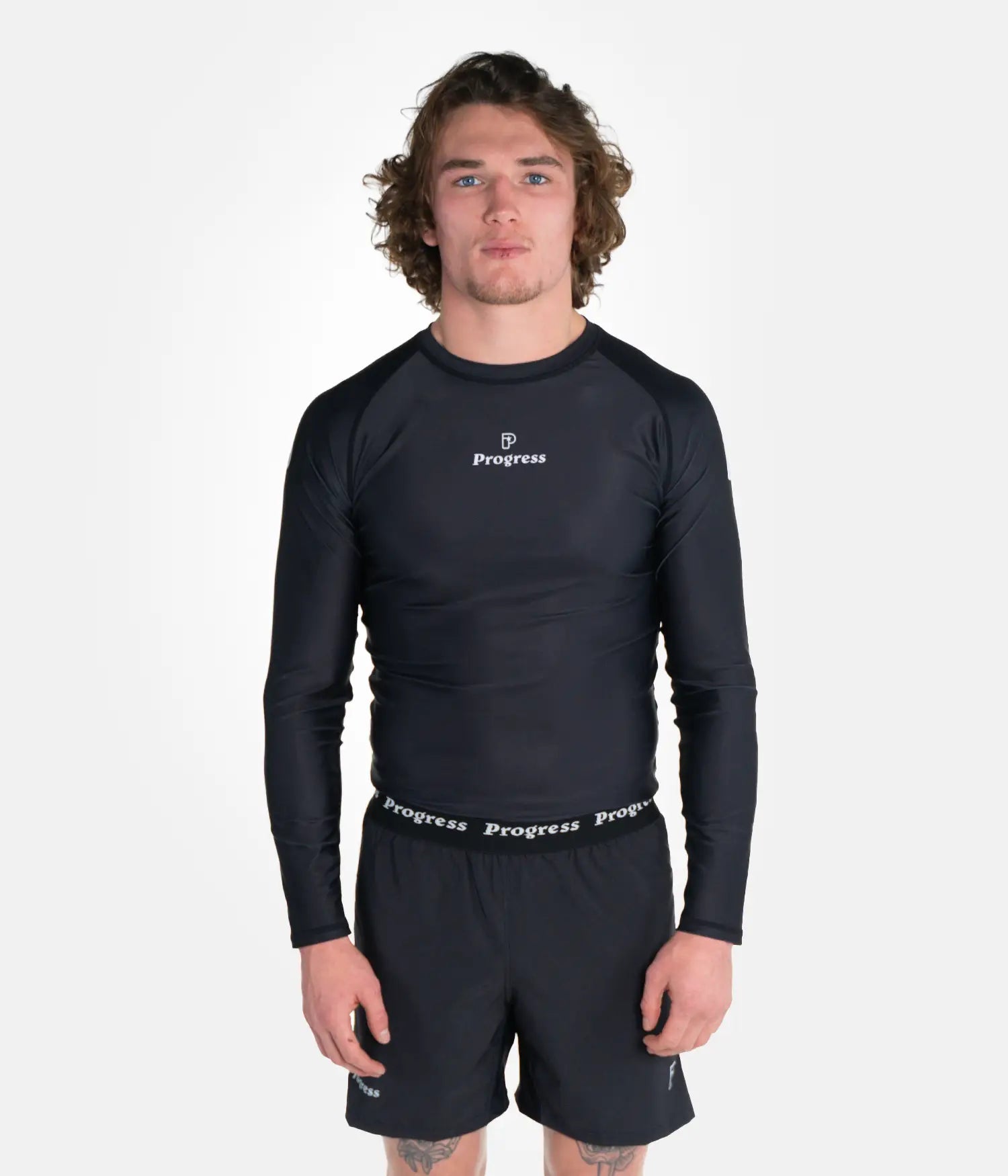 Academy Rashguard Longsleeve - Black
