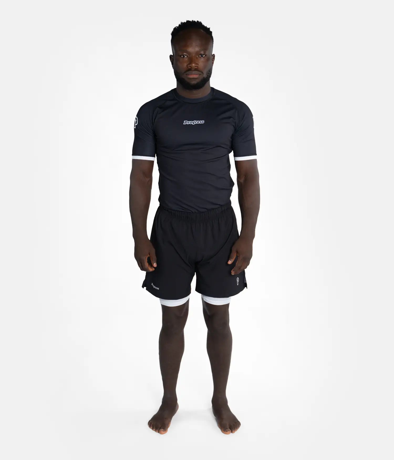 Academy + Rashguard - Black/White