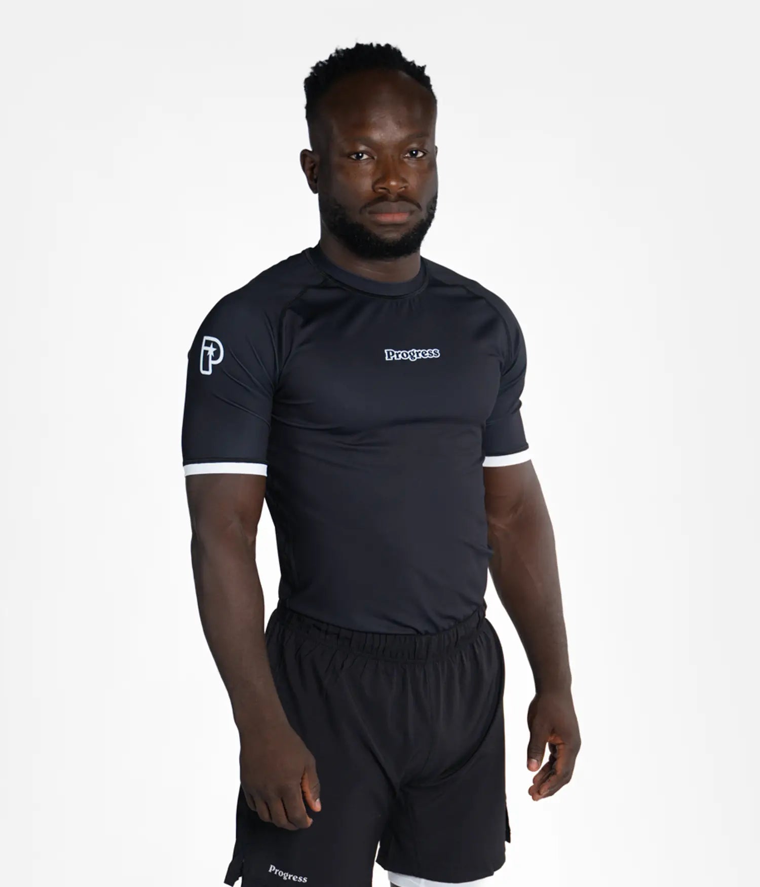 Academy + Rashguard - Black/White