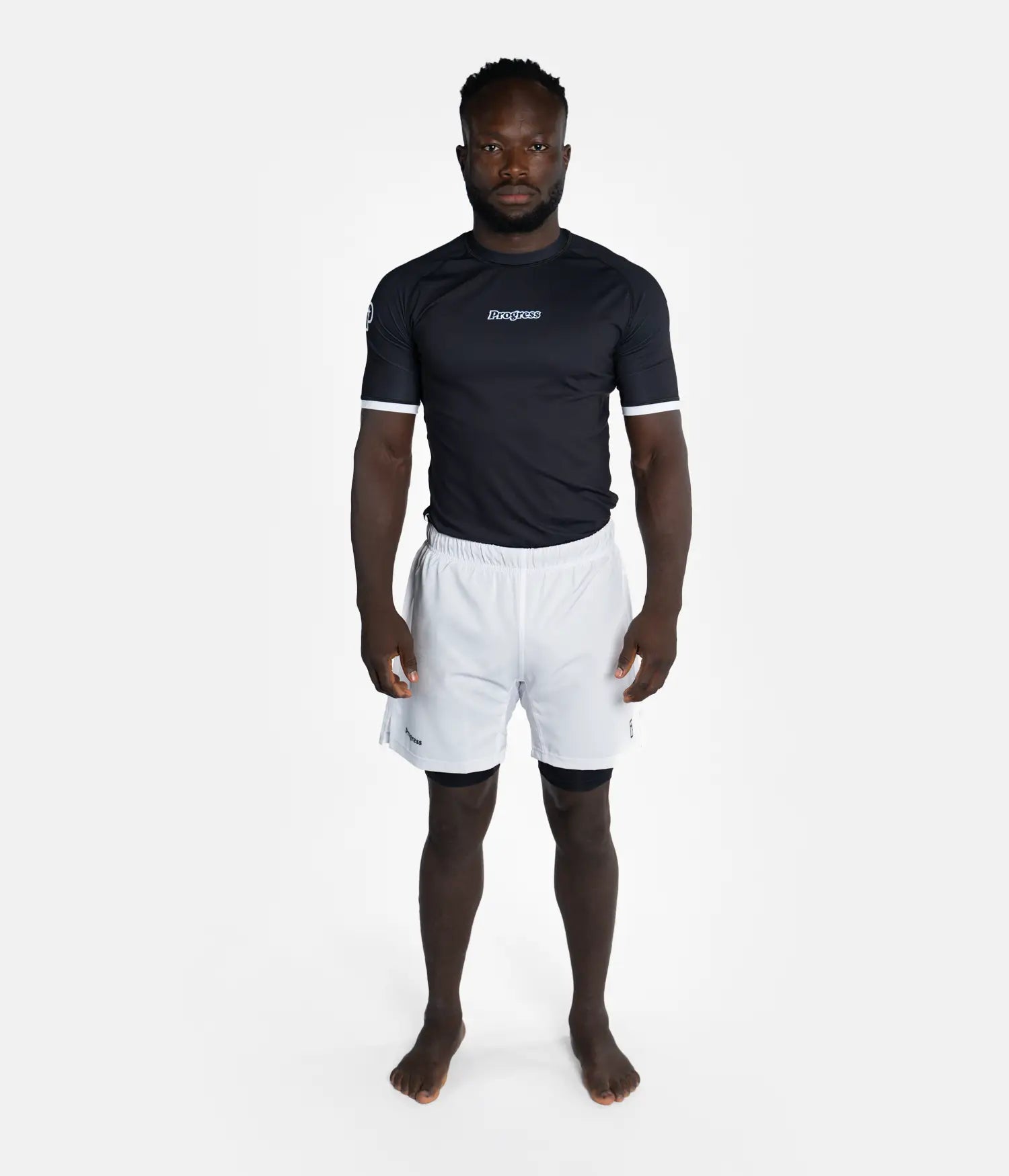 Academy + Rashguard - Black/White