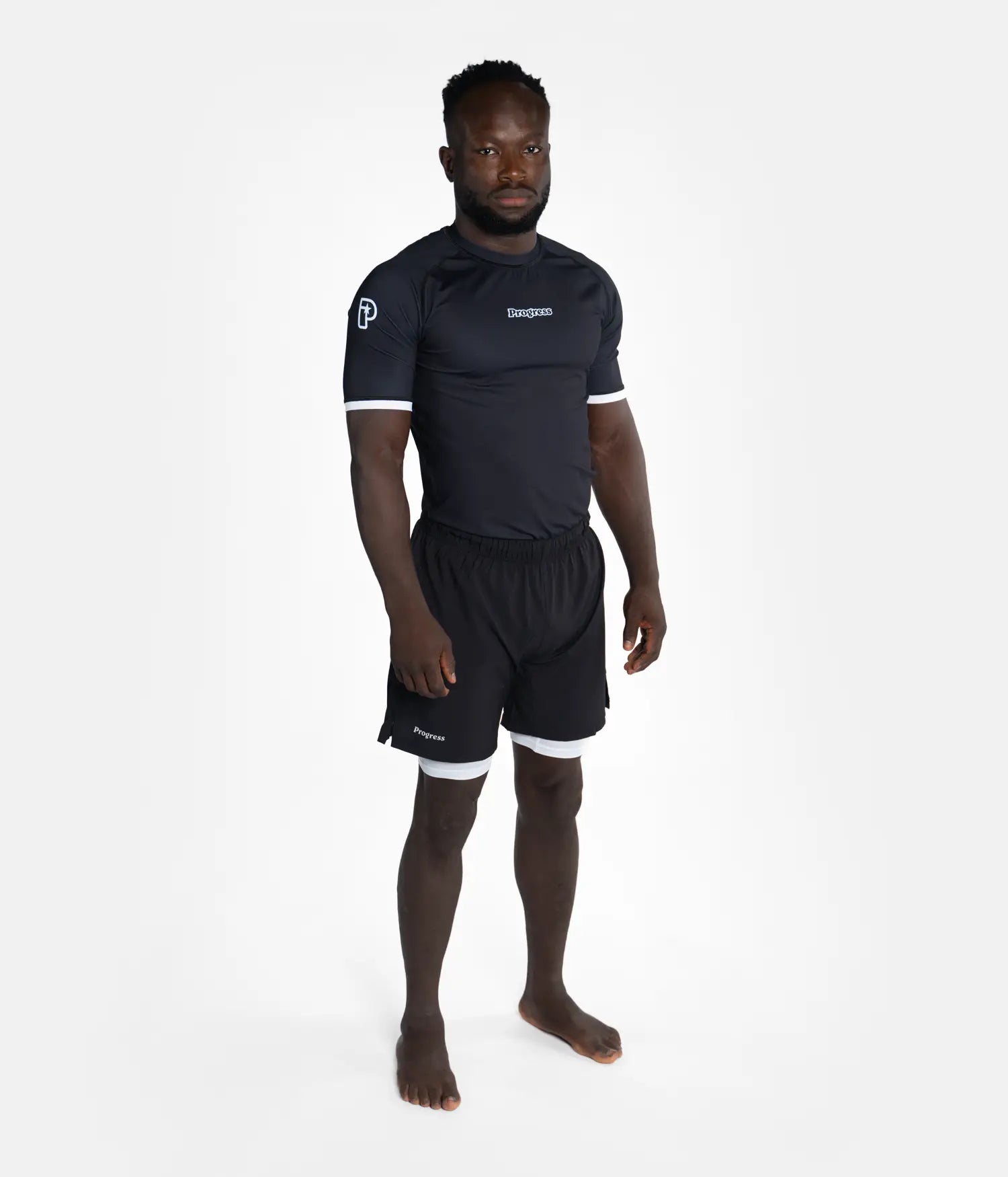 Academy + Rashguard - Black/White