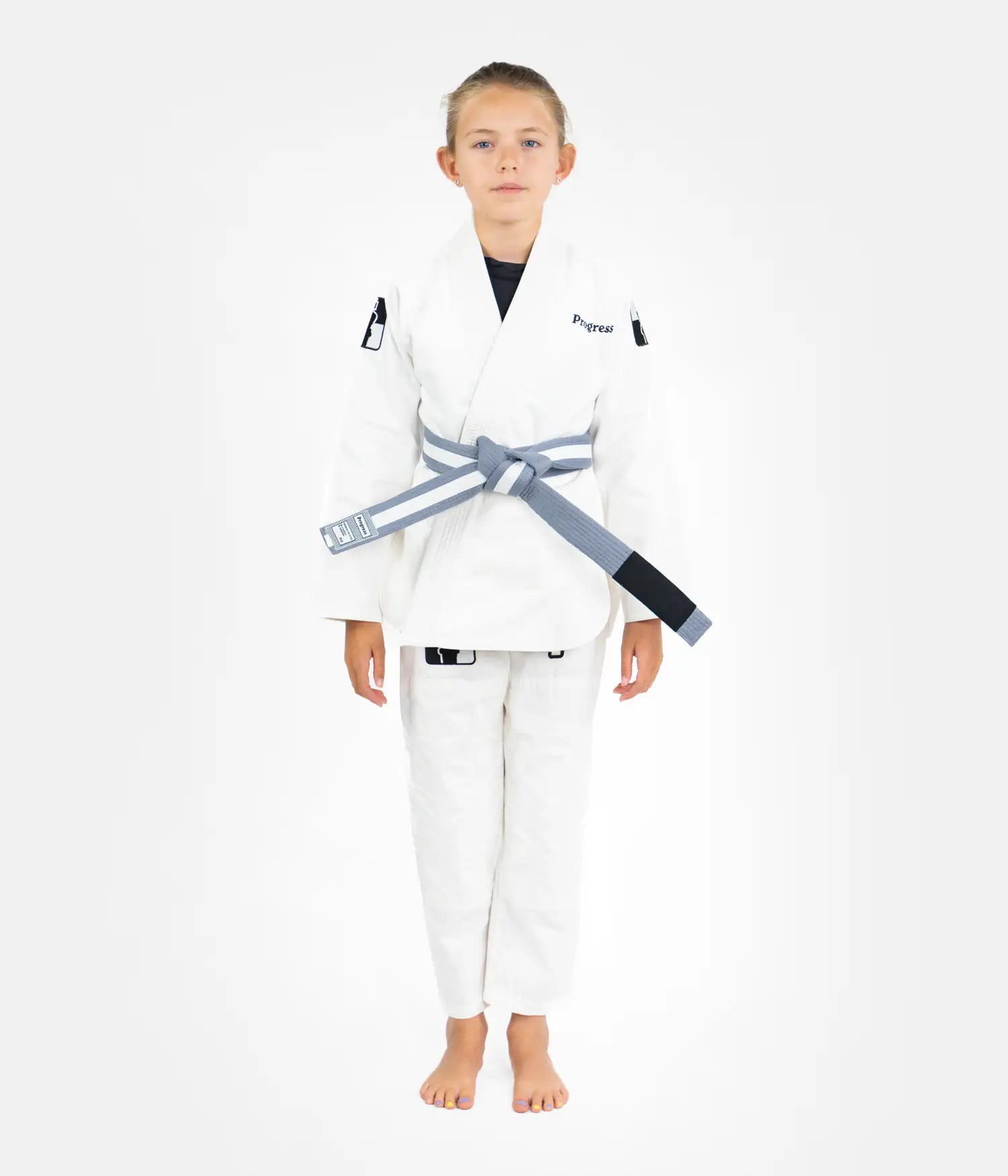 Kids Checkmat Official Gi - White
