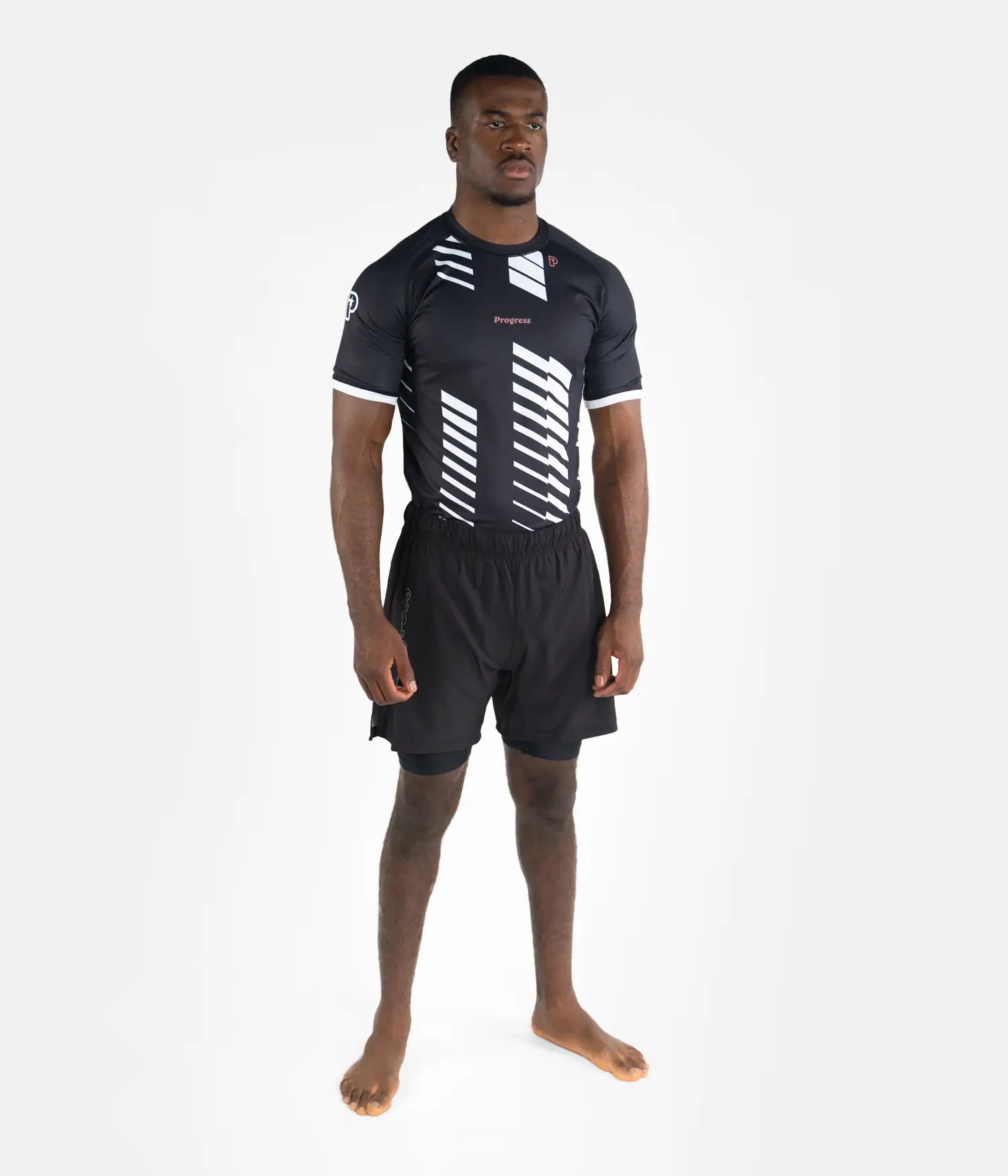 Ranked Rashguard 2026 - White/Black