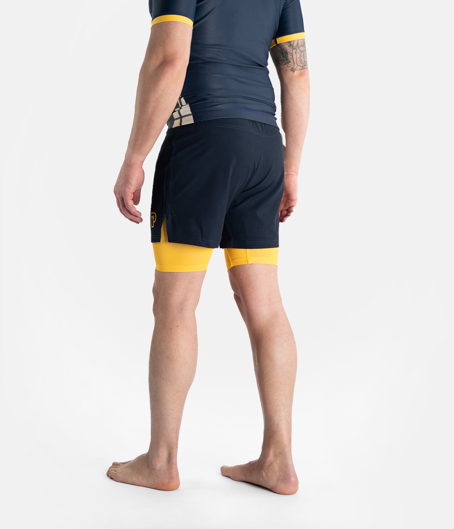 Academy + Navy Hybrid Shorts
