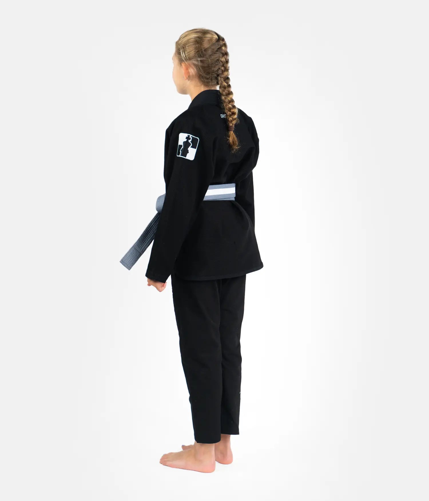 Kids Checkmat Official Gi - Black