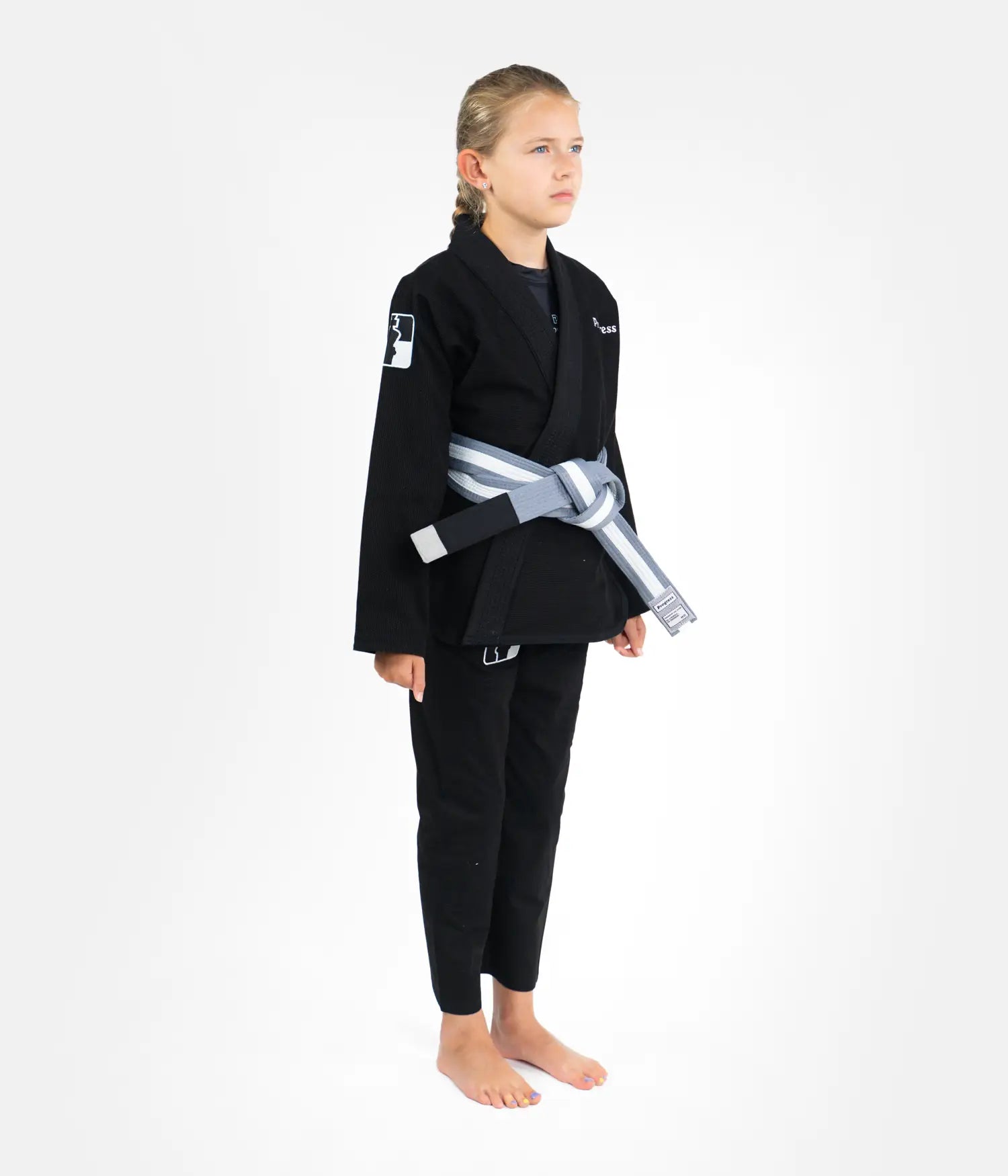 Kids Checkmat Official Gi - Black