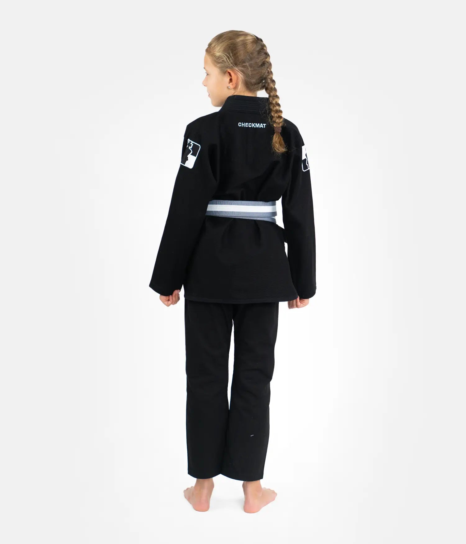 Kids Checkmat Official Gi - Black