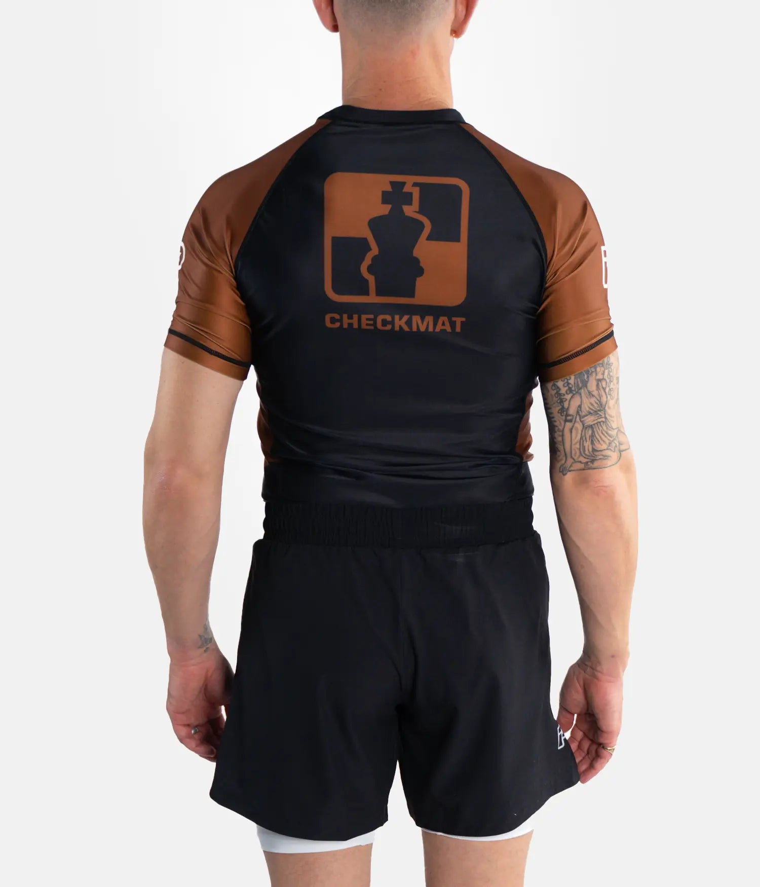 Checkmat Ranked Rashguard Brown | Progress Jiu Jitsu – Progress Jiu ...