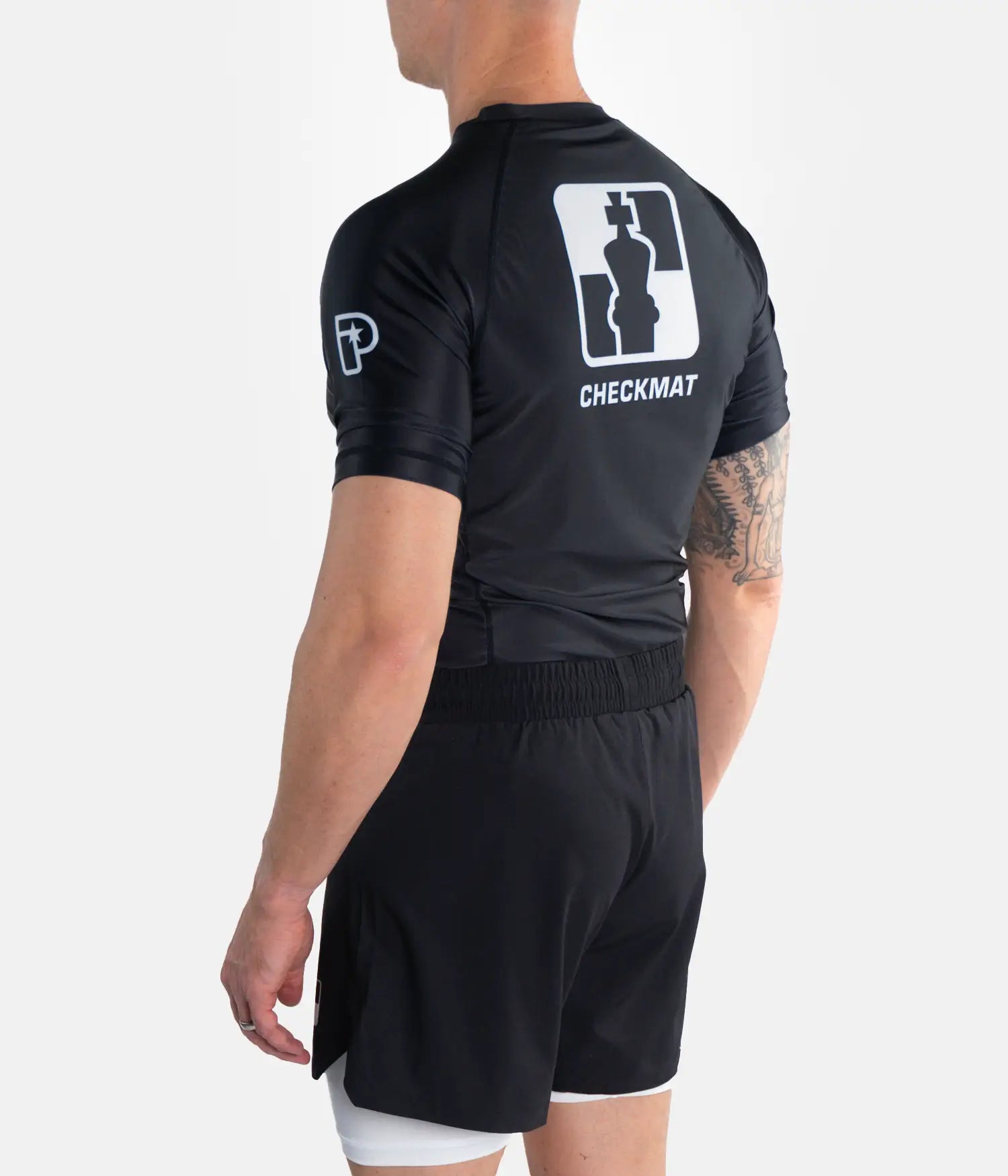Checkmat Club Rashguard - Black