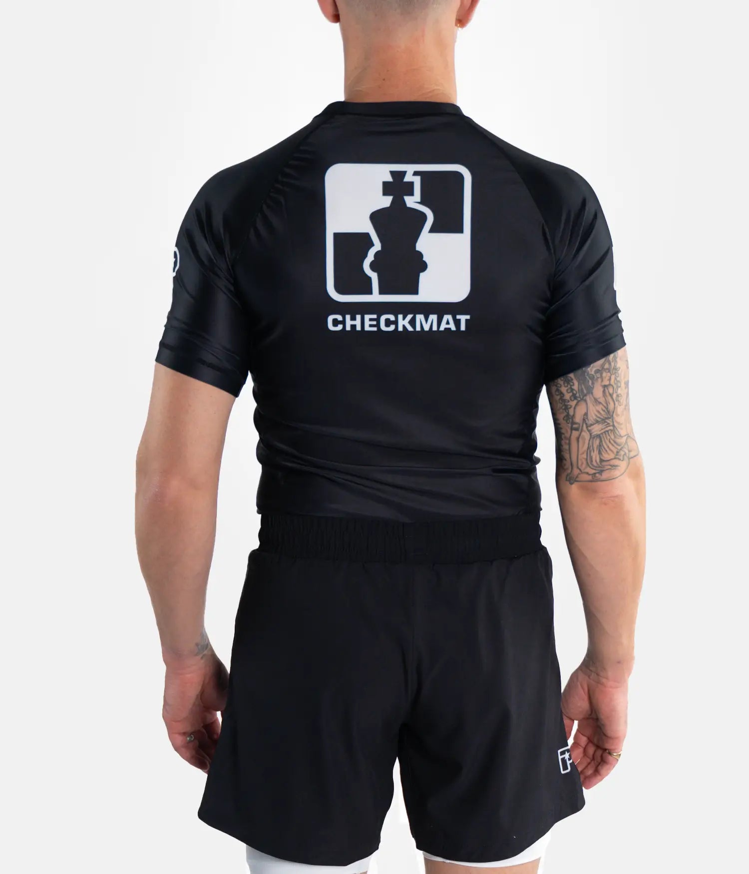 Checkmat Club Rashguard - Black