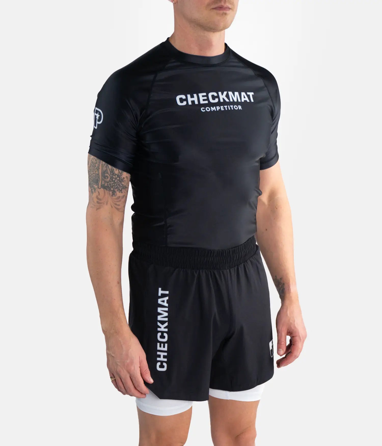 Checkmat Club Rashguard - Black