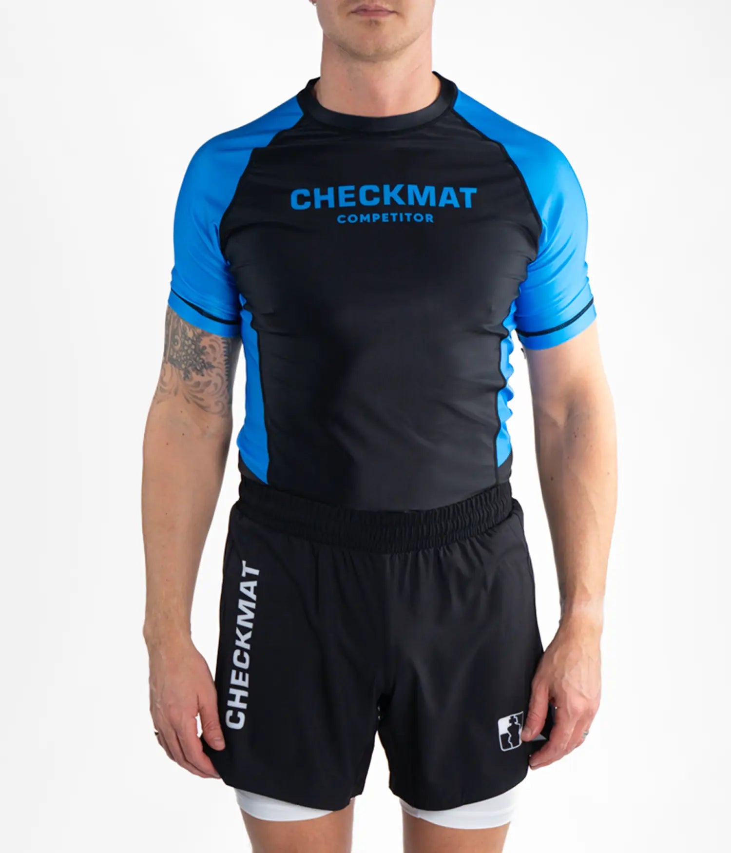 Checkmat Ranked Rashguard - Blue