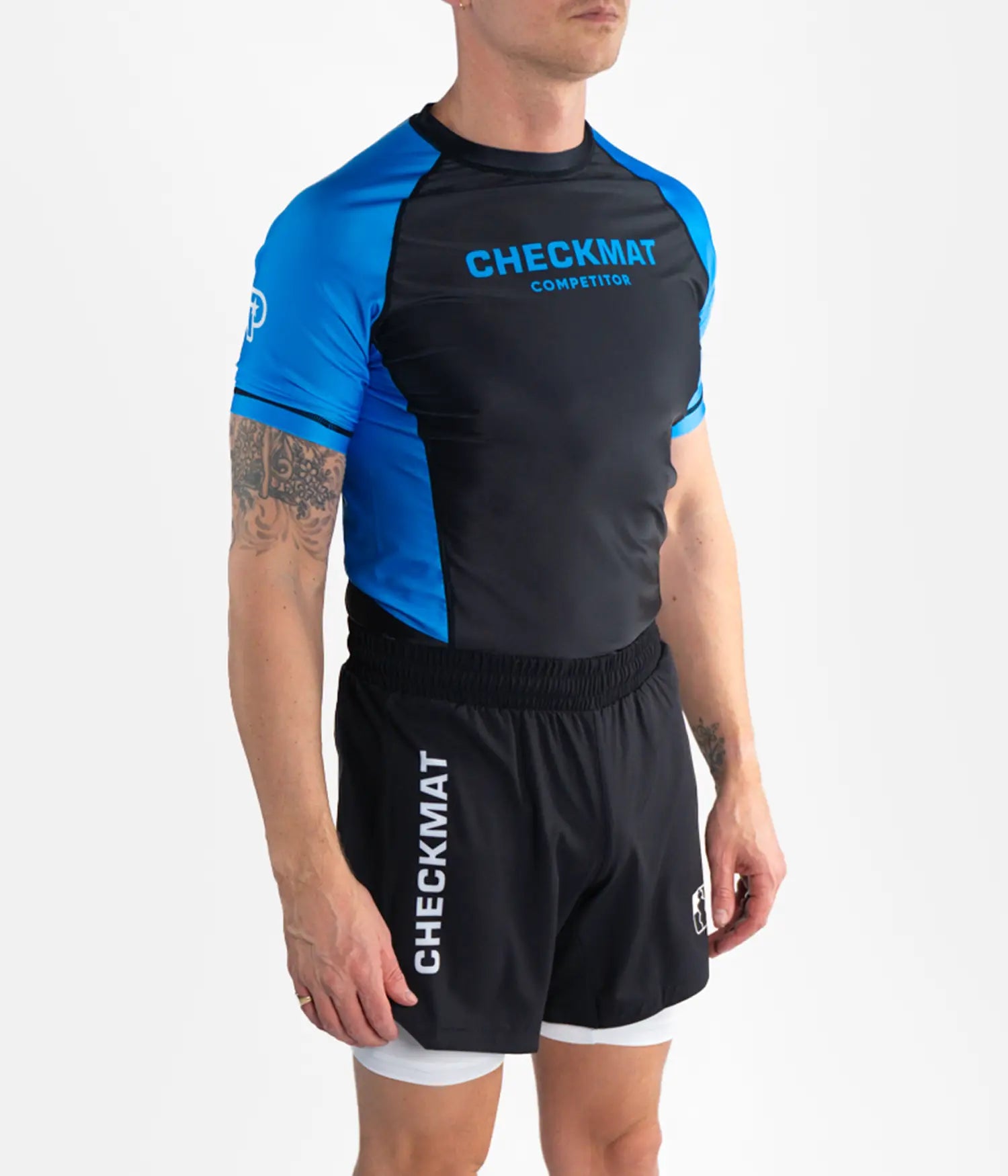 Checkmat Ranked Rashguard - Blue
