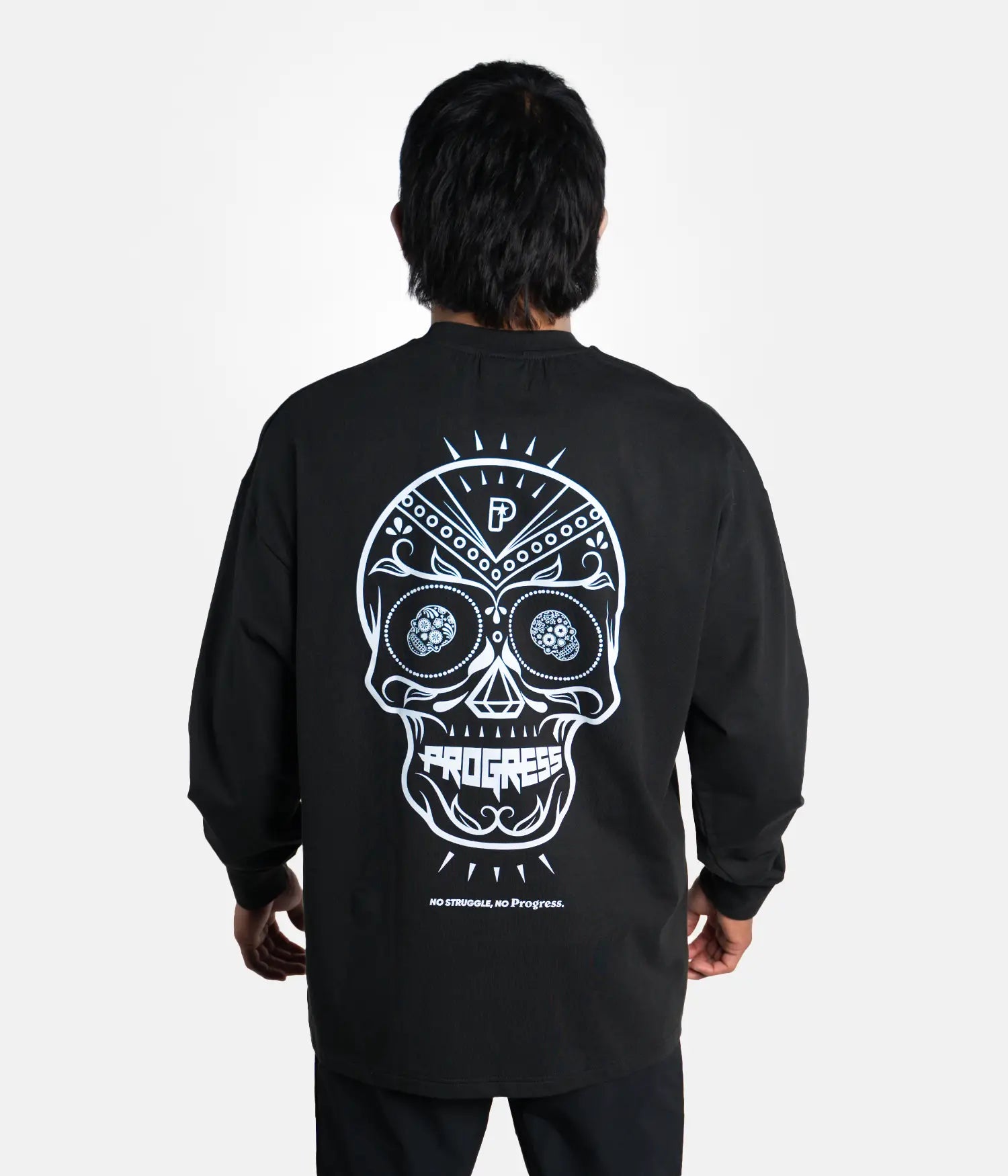 Calavera Oversized Longsleeve Tee