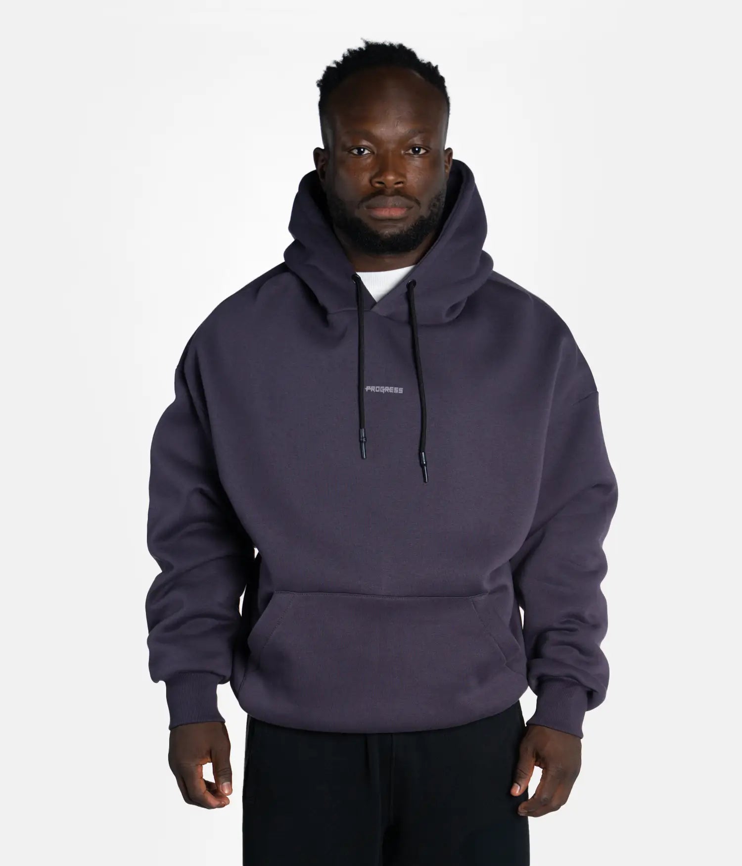 Calavera Oversized Hoodie - Brown