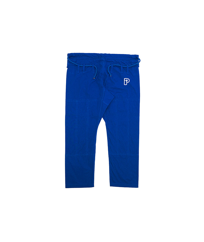 The Academy Gi Pants - Blue (Front View)