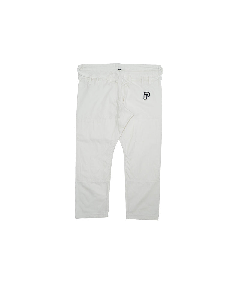 Women's Academy Gi Pants - White (front view)