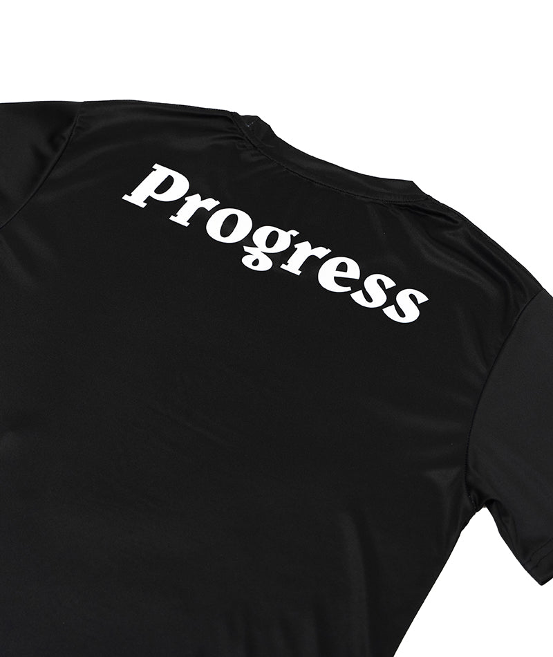 Progress Rolling Tee - Black (Back View)