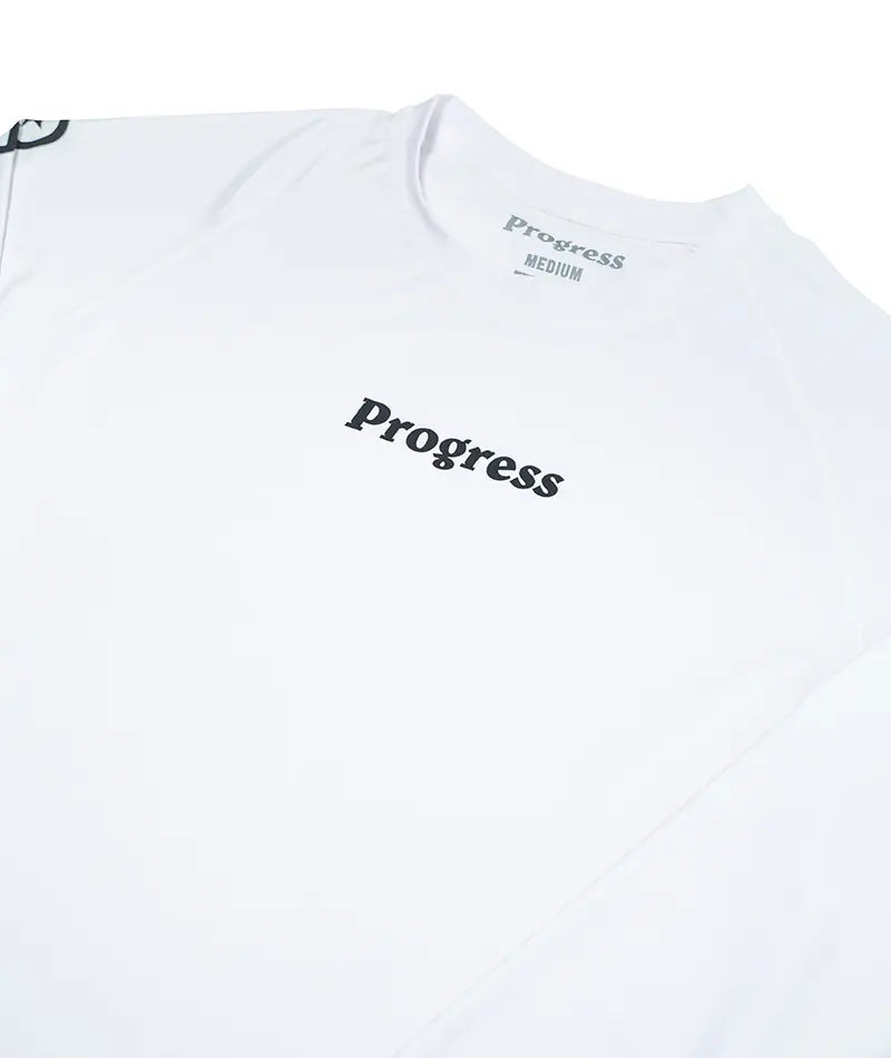 Academy Rashguard Longsleeve - White
