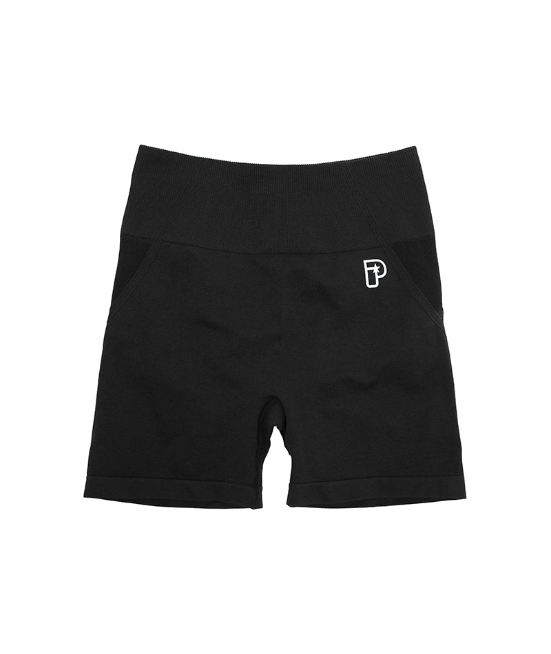 Ladies Pro Seamless Grappling Shorts - Black