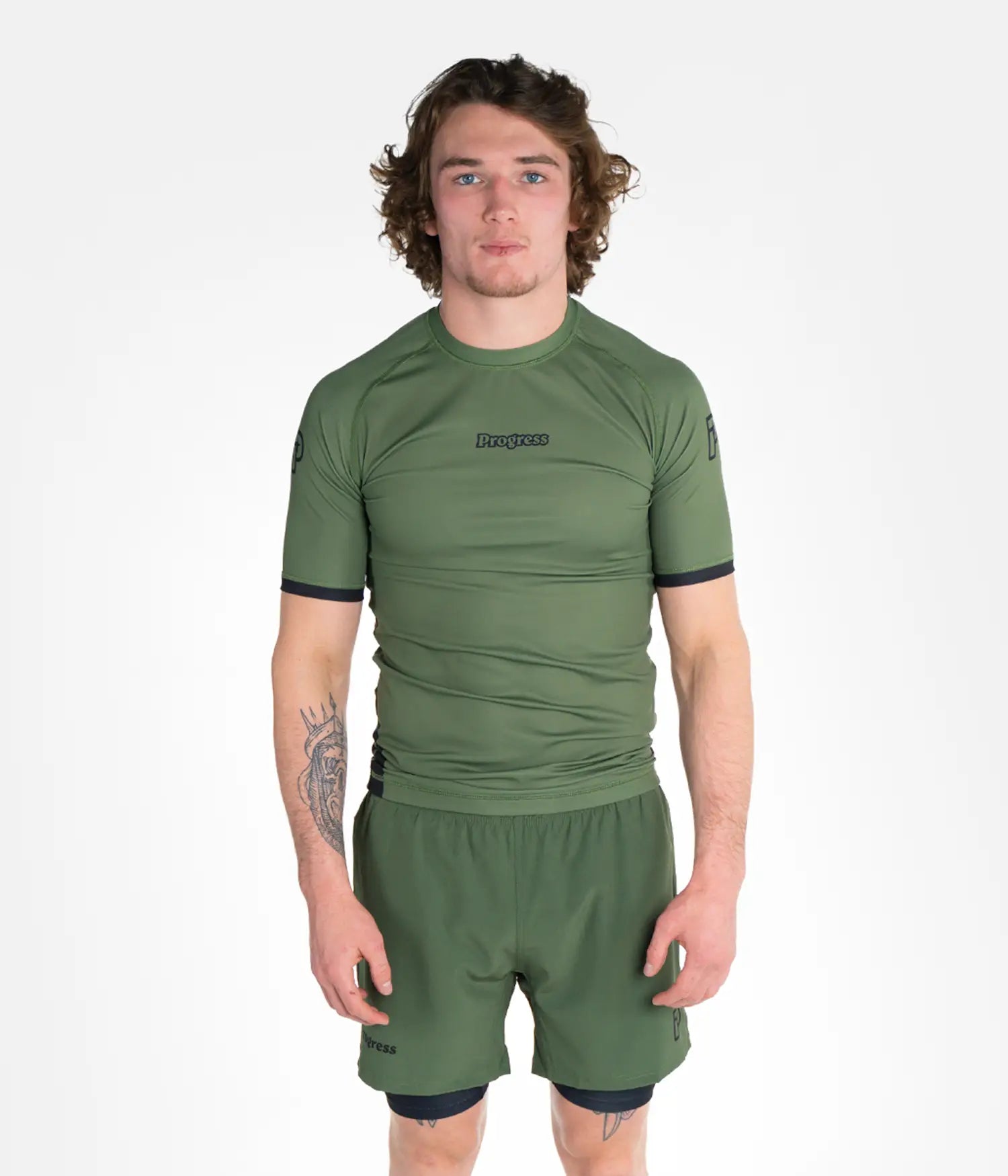 Academy + Rashguard - Khaki