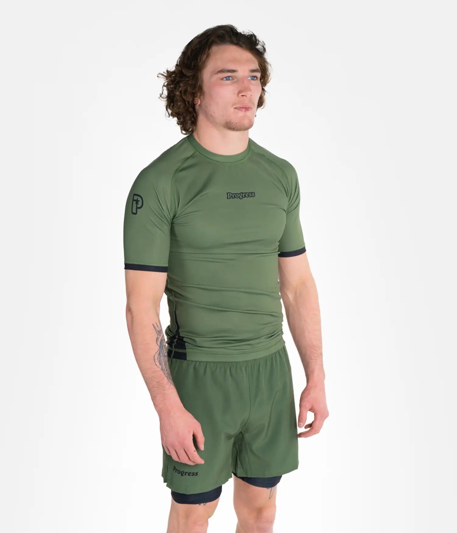 Academy + Rashguard - Khaki
