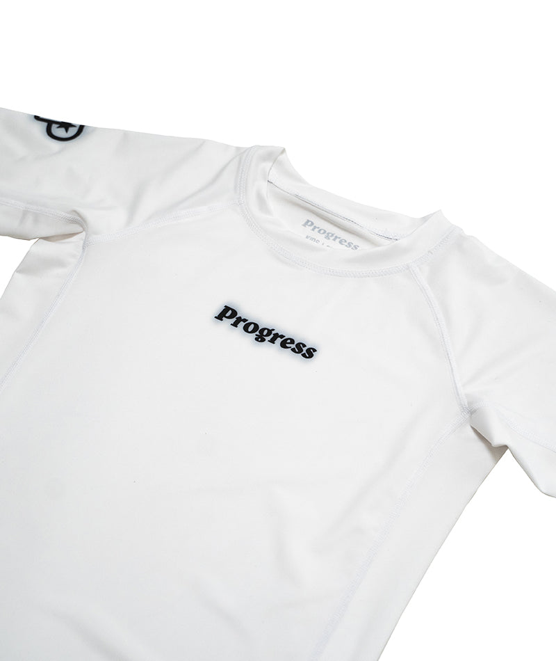 Kids Academy Rashguard - White