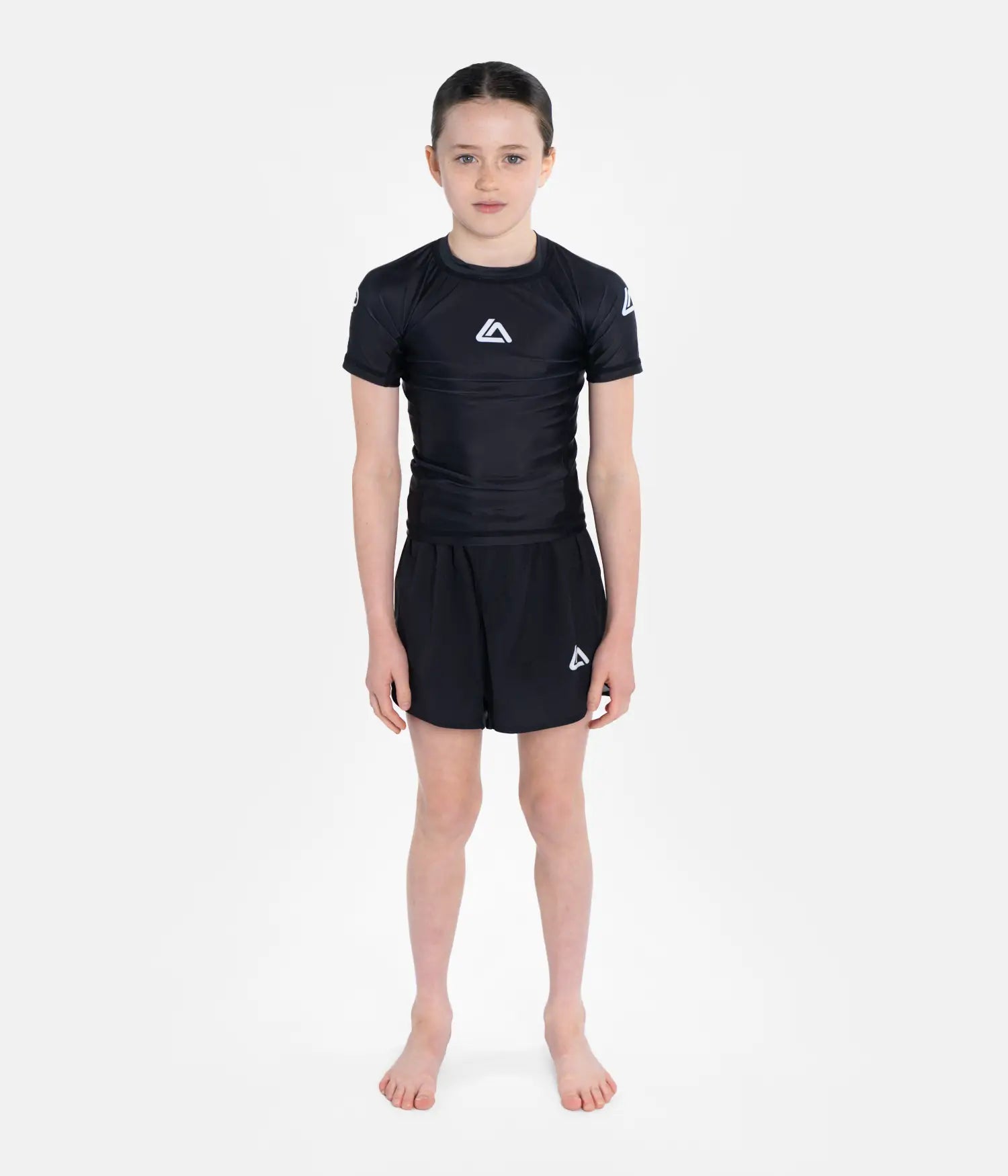 Kids RGA Classic Rashguard - Black