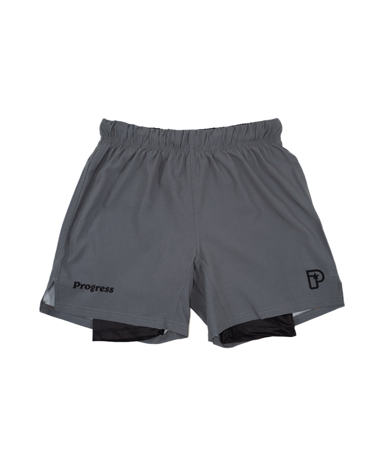 Academy + Grey Hybrid Shorts