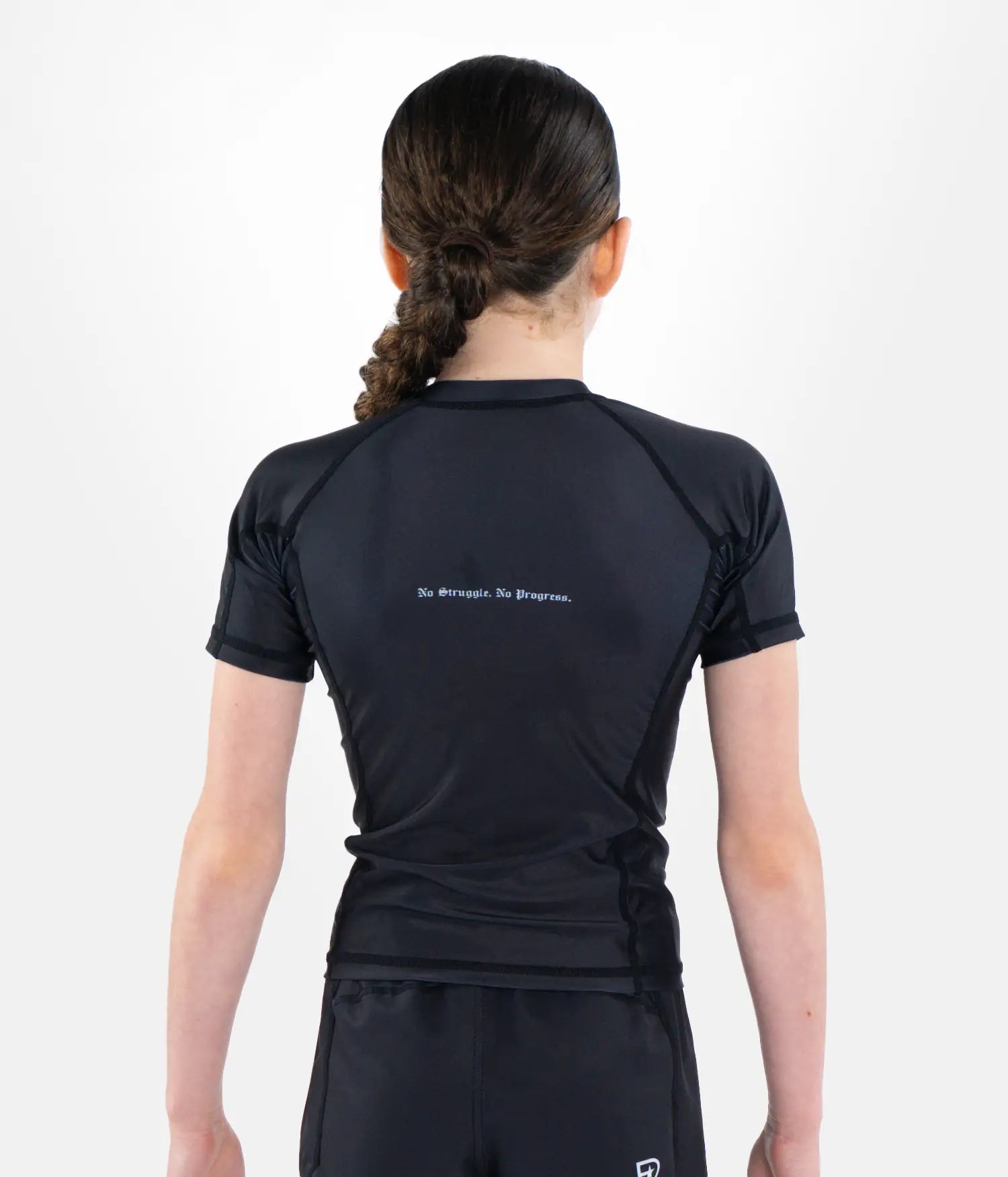 NSNP Kids Rashguard  - Black