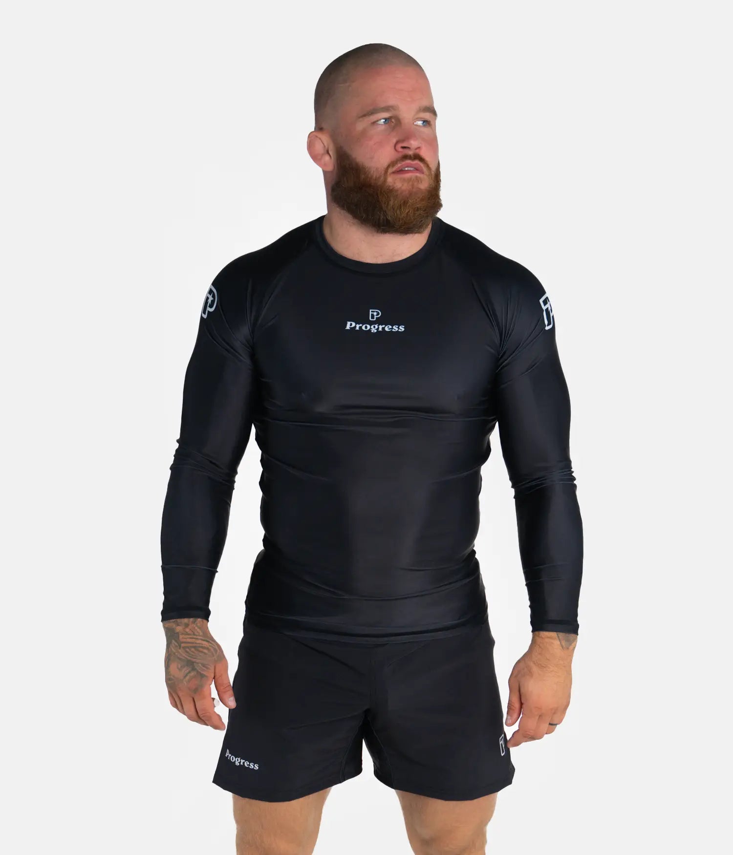 Academy Rashguard Longsleeve Black | Progress Jiu Jitsu – Progress