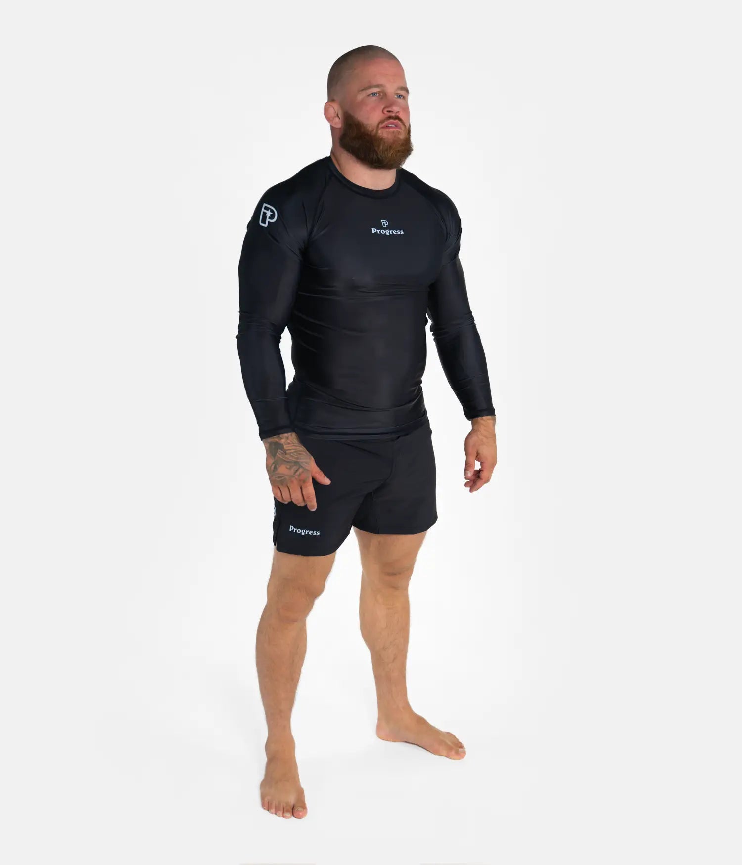 Academy Rashguard Longsleeve - Black