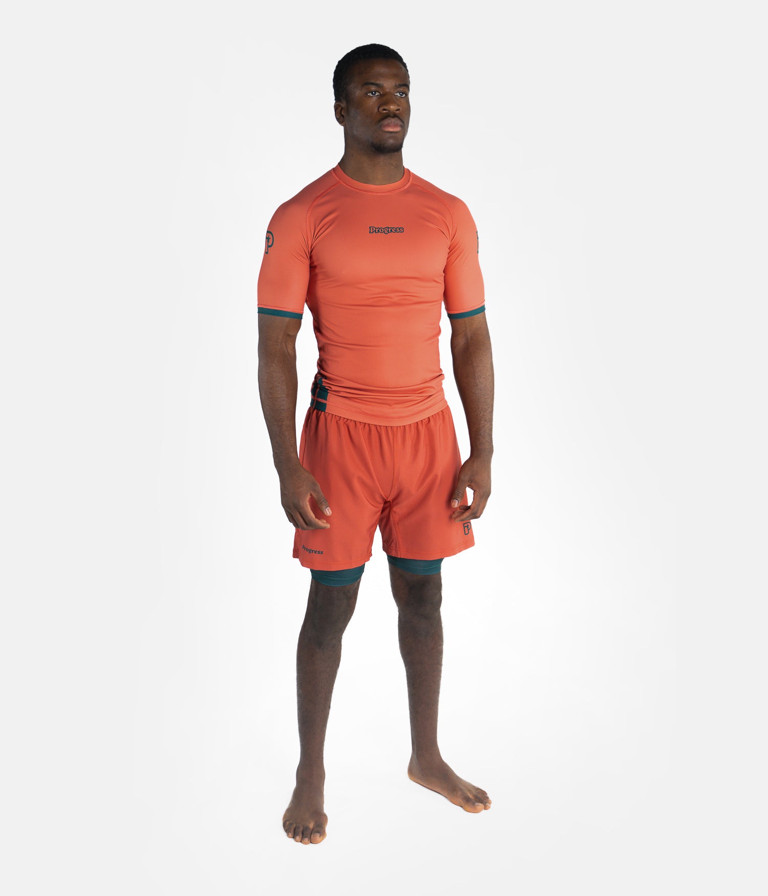 Academy + Peach Sunset Hybrid Shorts