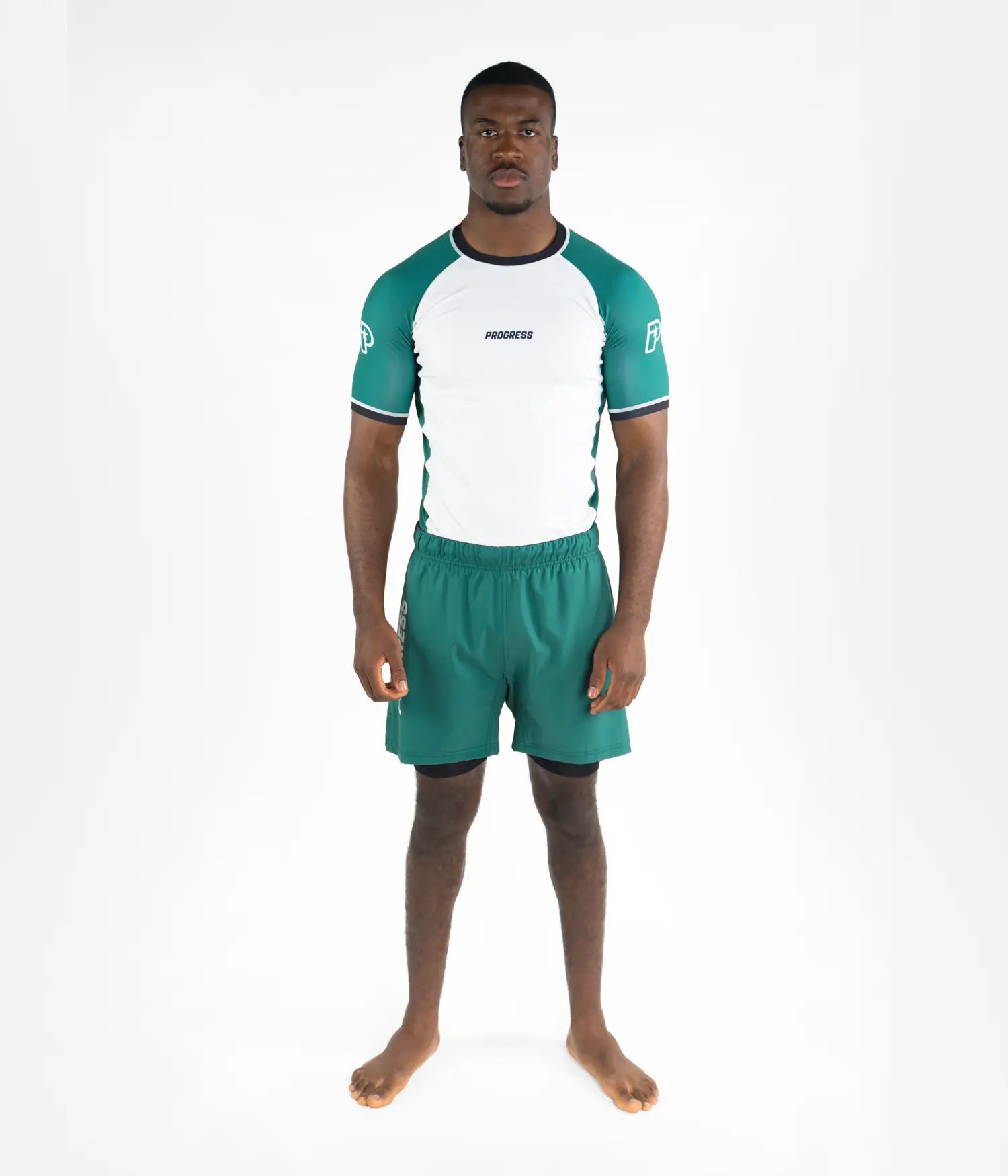 Profile Rashguard - White & Green