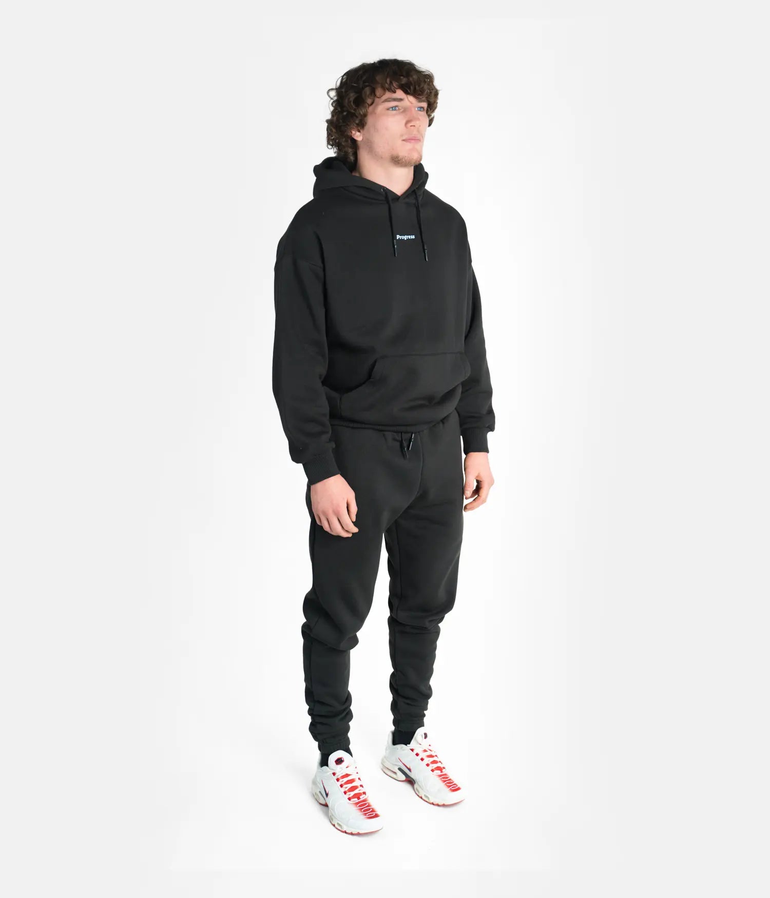 PRG Psychedelic Oversized Hoodie - Black