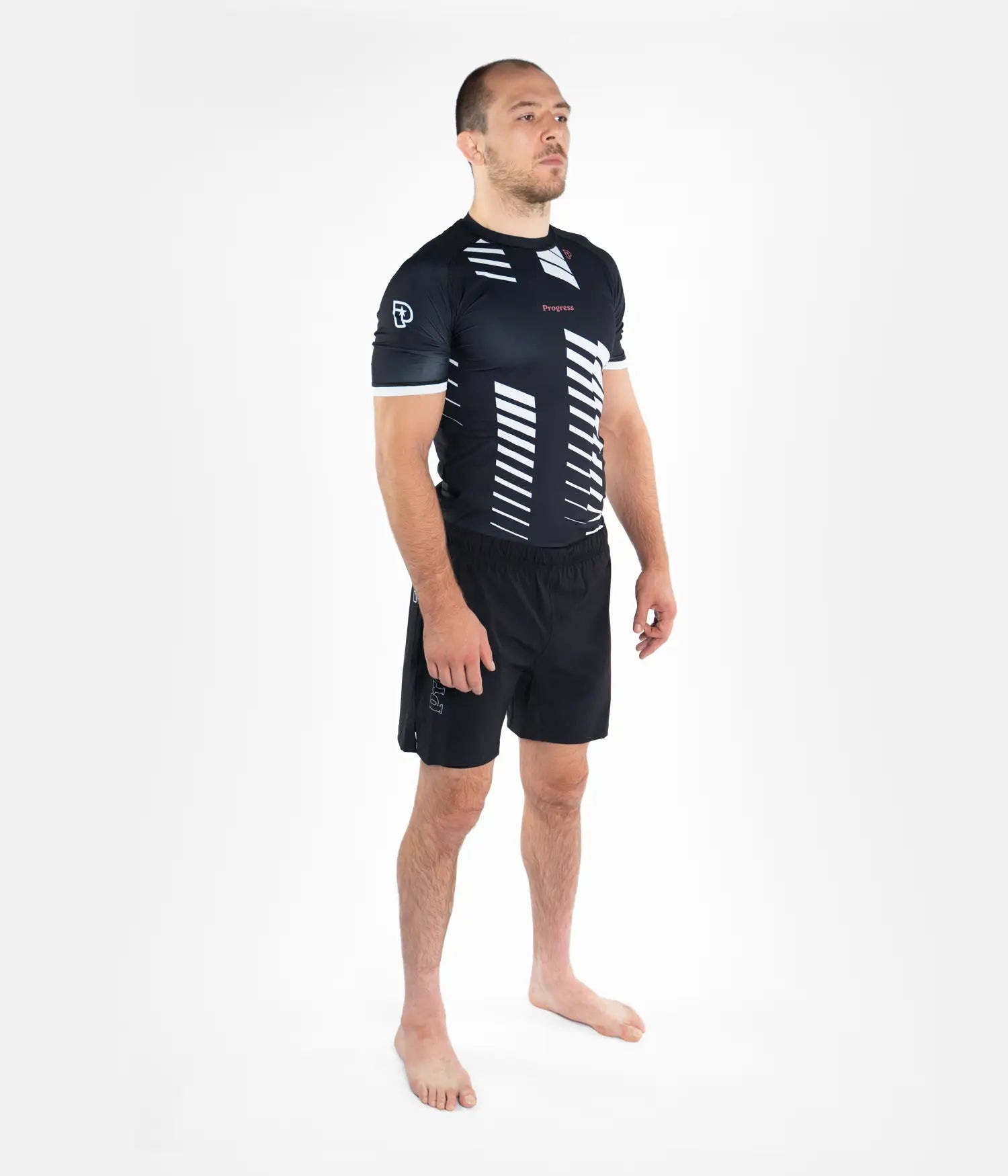 Ranked Rashguard 2026 - White/Black