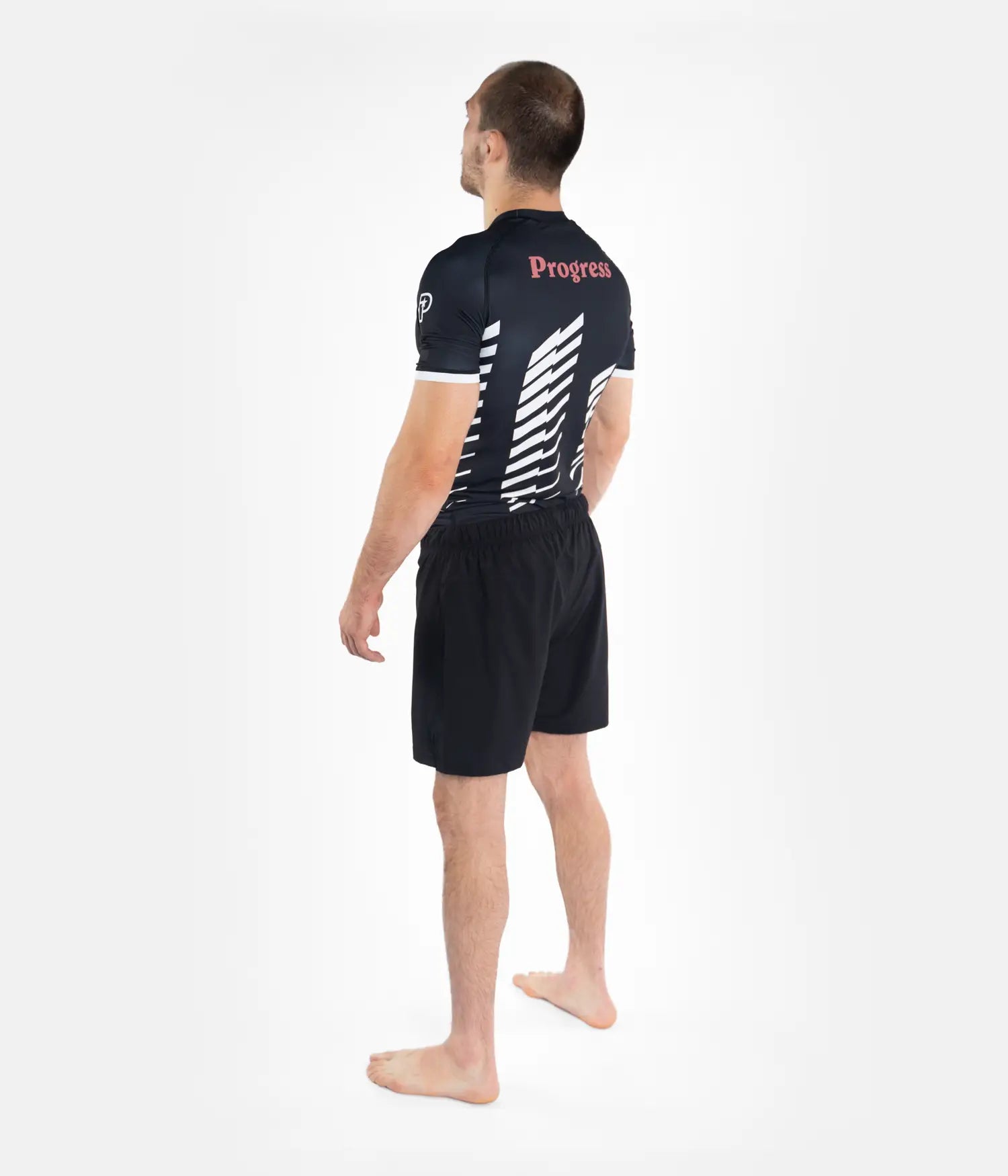 Ranked Rashguard 2026 - White/Black