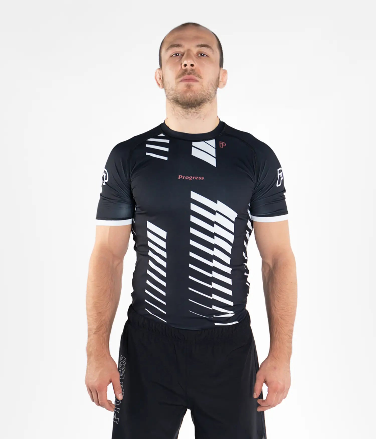 Ranked Rashguard 2026 - White/Black