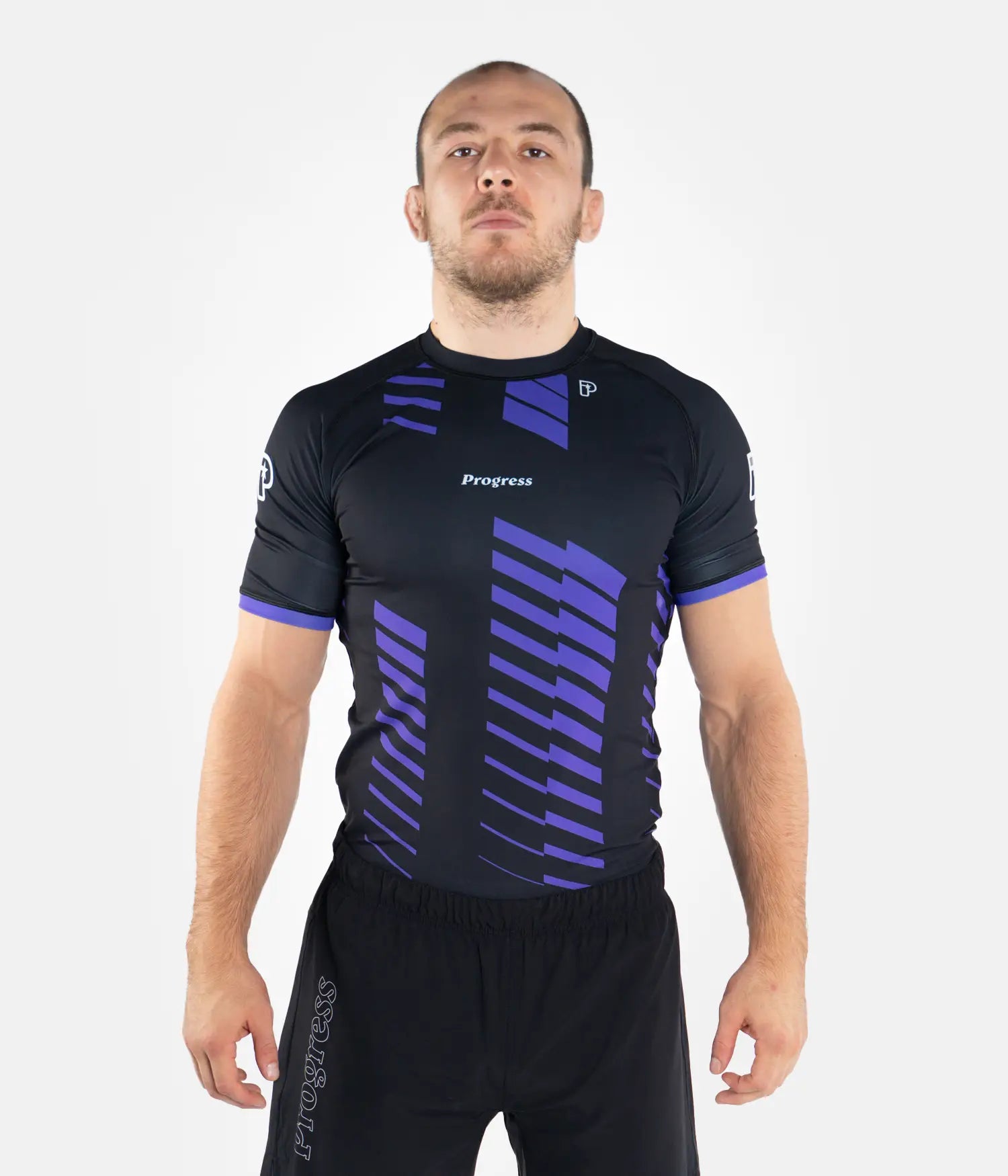 Ranked Rashguard 2026 Purple | Progress Jiu Jitsu – Progress Jiu