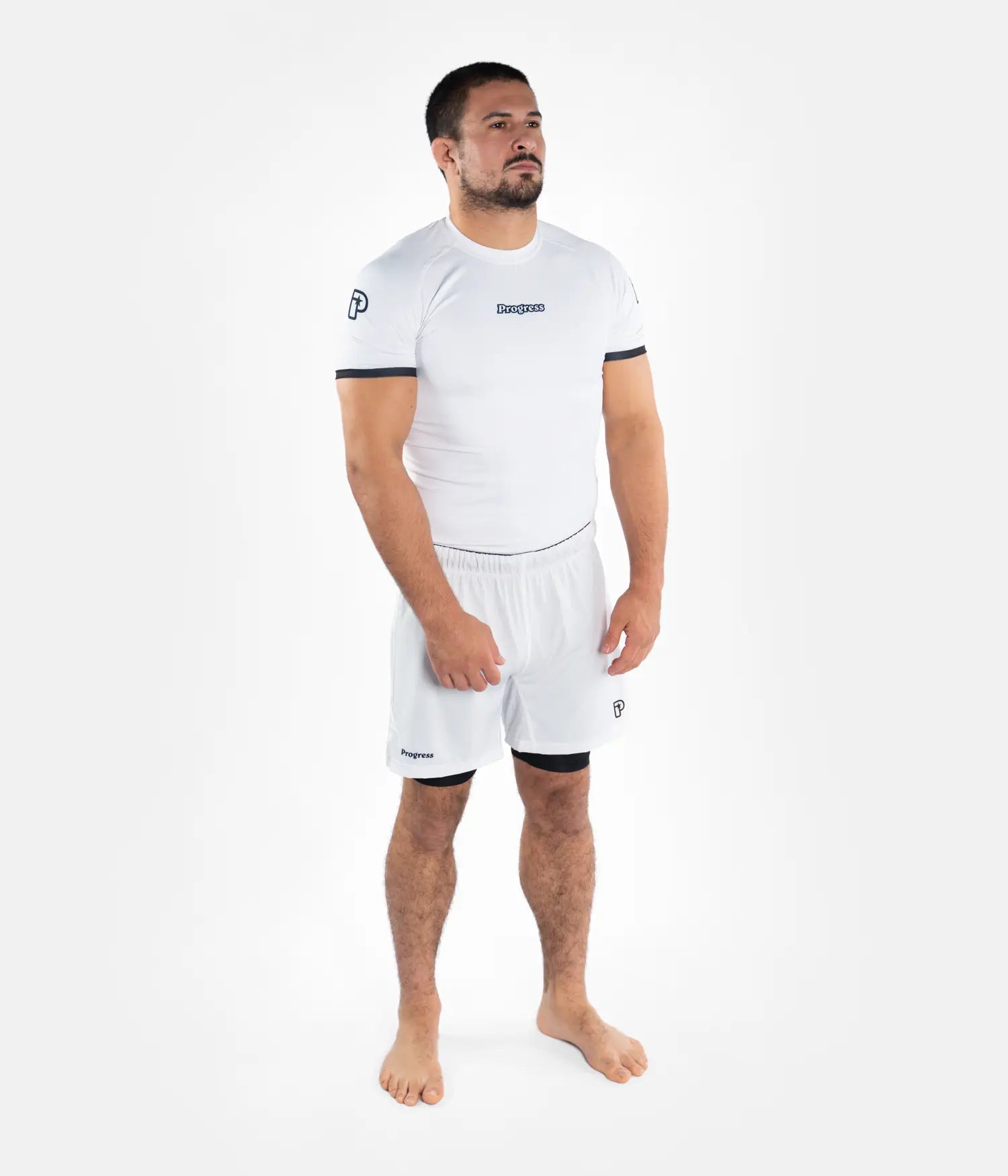 Academy + Rashguard - White