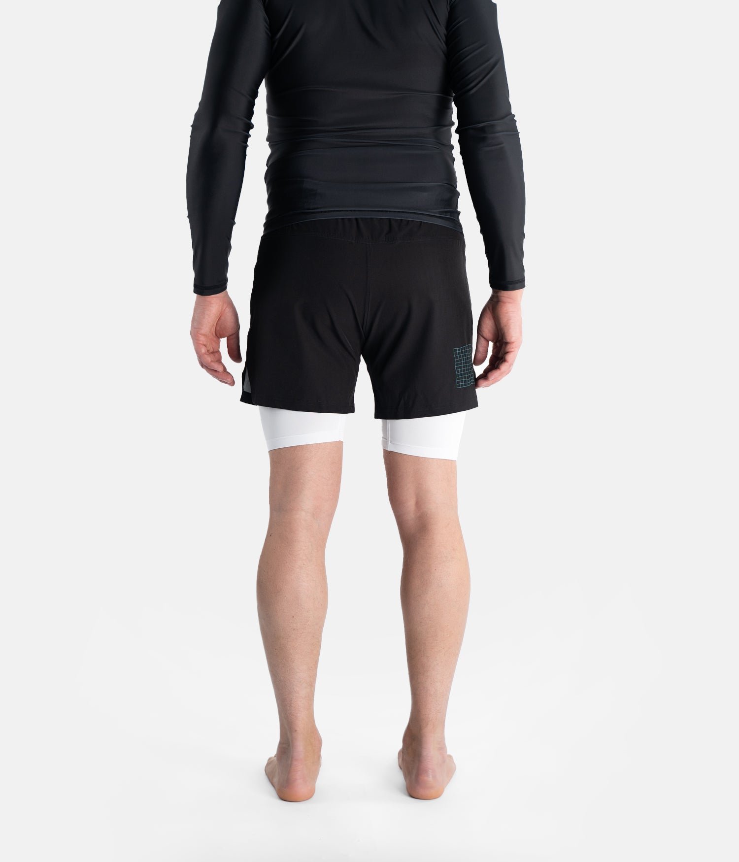 Unknown Great Wave Hybrid Shorts