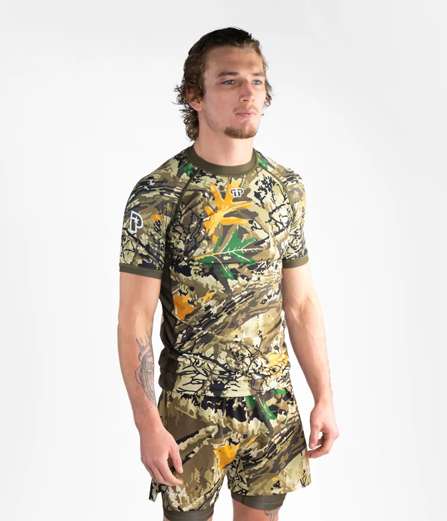 Woodland Camo Rashguard